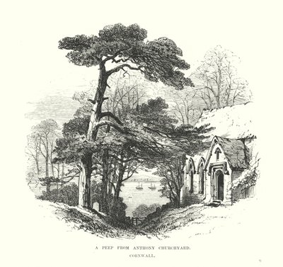 Een Glimp vanuit Anthony Kerkhof, Cornwall door Samuel Read